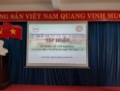 Tập huấn kỹ năng cấp cứu ban đầu cho nhân viên tại Trung tâm Y tế, trạm Y tế