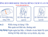 Nhà thuốc khi bán khẩu trang cần chỉ người dân đeo đúng cách