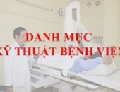 Danh mục kỹ thuật