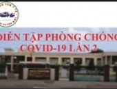 Diễn tập phòng chống Covid-19 năm 2020